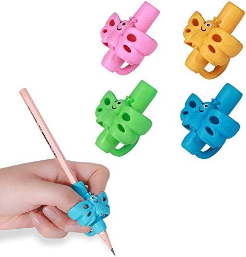 Letdrowy – Pencil Grips for Kids Handwriting for Preschool to learning to write, Pencils holder for toddlers 2-4 years, Writing aid grip tools suitable for kids left and right hands, Children’s Training Pen Holding Posture Correction Tools, Special Needs School Supplies.(4 PACK) Letdrowy – Pencil Grips for Kids Handwriting for Preschool to learning to write, Pencils holder for toddlers 2-4 years, Writing aid grip tools suitable for kids left and right hands, Children’s Training Pen Holding Posture Correction Tools, Special Needs School Supplies.(4 PACK)