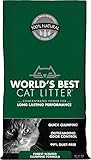 World's Best Cat Litter Forest Scented Clumping Cat Litter, 6-Pound Bag