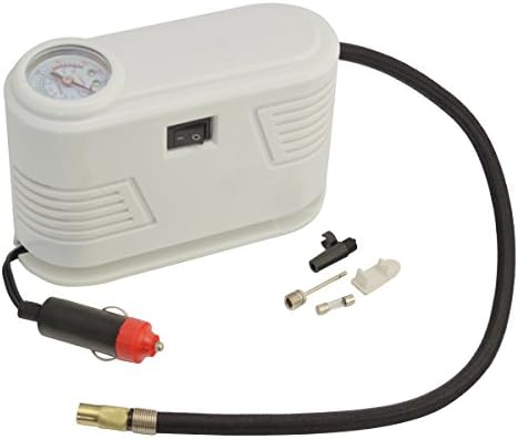 Tire Inflator - 12V DC Air Compressor Pump - 150PSI,Electric, Portable Auto Air Compressor with cigarette plug ,easy to use-perfect for car,bicycle,sporting equipment and RV
