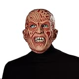 Forum Novelties Men's Freddy Vinyl Adult Mask, beige, Standard