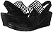 Skechers Cali Women's Rumblers-Sci-Fi Wedge Sandal, Black, 11 W US