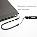 Ciscle [Electronic Stylus] Active Stylus Digital Pens with 1.8 mm Fine Point Copper Tip for iPhone/iPad/Tablet and Other Capacitive Touchscreens Devices, Good for Drawing and Handwriting (Black)