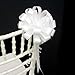 White Pull Bows with Tails - 8