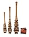 Verve Culture Authentic Artisanal Mexican Molinillo Hot Chocolate Frother Kit, 14.5