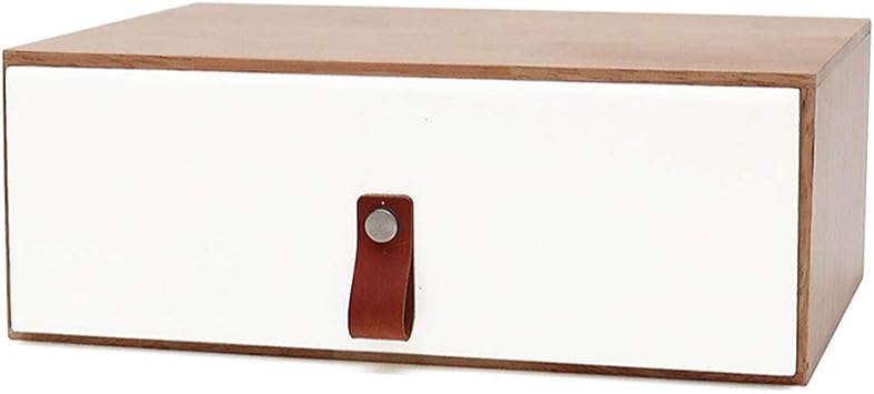 Amazon Com Storage Shelves Desktop Wooden With Drawers Storage