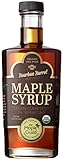 Maple Guild Organic Bourbon Barrel Aged Vermont Syrup, 12.7 Ounce
