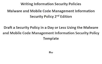 Malware And Mobile Code Management Policy 2nd Edition