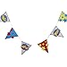 Ginger Ray Comic Superhero Party Wham, Pow and Blast Bunting Banner, Mixed