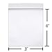 Halulu 1000 Pcs Self Sealing Lock Bags Resealable Plastic Zip Bags, Clear, 3