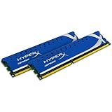 Kingston Technology HyperX 8 GB (2x4 GB Modules) 1600 MHz DDR3 Dual Channel Kit (PC3 12800) 240-Pin SDRAM KHX1600C9D3K2/8GX