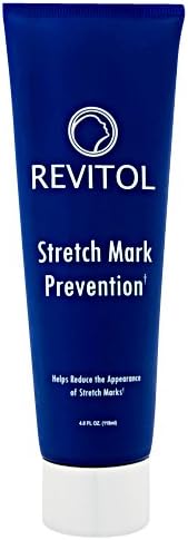 Revitol Stretch Mark Prevention Cream - Helps Lighten and Prevent Stretch Marks - Pregnancy Stretch Mark Cream - Supports Increased Natural Collagen Production - Squalene Oil, Vitamin E and Grapefruit Seed Extract - 1 Pack