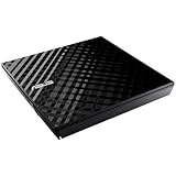 ASUS SDRW-08D2S-U Lite External Slim USB DVD Writer - Black