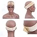 New Lace Wig Grip Non Slip Band Velvet Wig Comfort Head Hair Band Extra Hold Wig Grip Headband Adjustable Elastic Wig Band For Lace Wigs And Frontals (Lace wig grip, Beige)