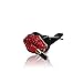 MINI-FACTORY Bling Car Interior Decoration, Car Air Vent Rhinestone Diamond Decoration - Red Lipstick