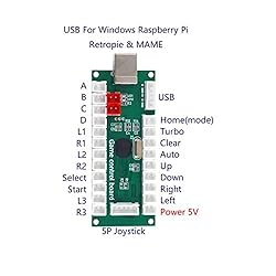 SJ@JX Arcade Game 2 Player Controller DIY Kit