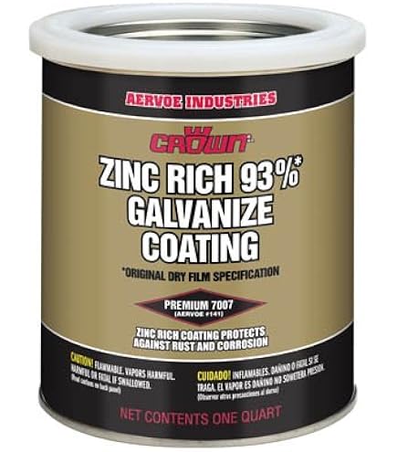 Zinc Spray Paint ZRC Cold Galvanizing Compound Gallon (95