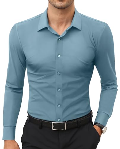 Lion Nardo Stretch Slim Fit Dress Shirt