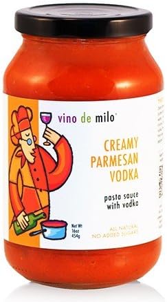 Vino de Milo No Sugar Added Pasta Sauce (16 oz) - Creamy Vodka (16 ounce)