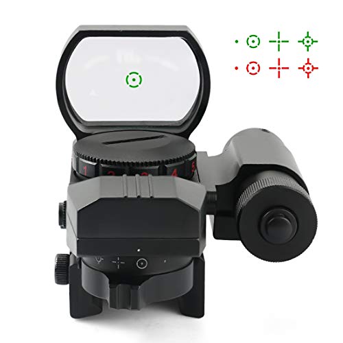 Feyachi RSL18 Reflex Sight 4 Reticle Red & Green Dot Sight Optics