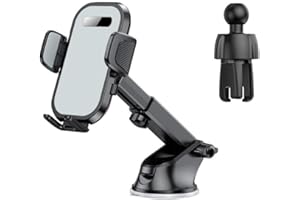 Car-Mounted Mobile Phone Holder - A Device for Fixing Mobile Phones on car windshields, dashboards, and Vents. Universal Hand