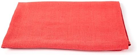LinenMe Linen Lara Bath Towel, 26 by 51-Inch, Coral