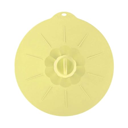 BaojunHT® Tapón de silicona para tapa de horno microondas Amarillo ...
