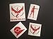 Team Valor Vinyl Decal MultiPack (Pokemon Go Inspired)