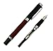 Jinhao Rose Wood Fountain Pen 8802 Fine Nib Size with Pen Pouch Set