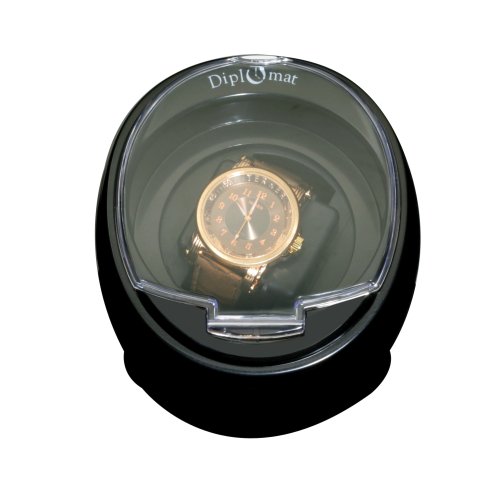 Купить Black Color Single Automatic Watch Winder With Built In IC Timer