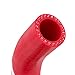 Mishimoto MMDBH-XR650R-00KTRD Dirt Bike Silicone Hose Compatible With Honda XR650R 2000-2007 Red