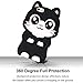 YONOCOSTA iPhone 6 Case, iPhone 6S Case, Funny Cute 3D Cartoon Big Eye Black Cat Kitty Soft Silicone Rubber Full Protection Case Cover for iPhone 6 / 6S (Pocket Cat)
