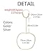 JoJo & Lin Women Fashion Rhinestone Body Chains Jewelry Flash Shiny Rhinestone Bra Bikini Chains Jewelry Sexy Bra Body Chains (Silver) BC138