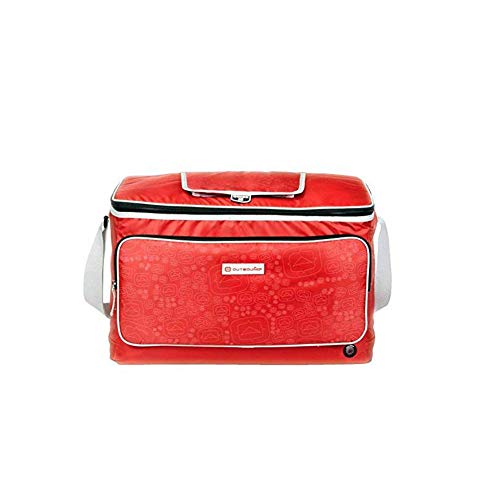OUTBOUND Large Soft Cooler | Portable Insulated 48 Can Cooler for The Beach, Camping, and Outdoors | Collapsible, Red
