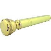 High Polished Brass Aspergillum with Case, Travel Pocket Holy Water Sprinkler, 4 2/3 Inches