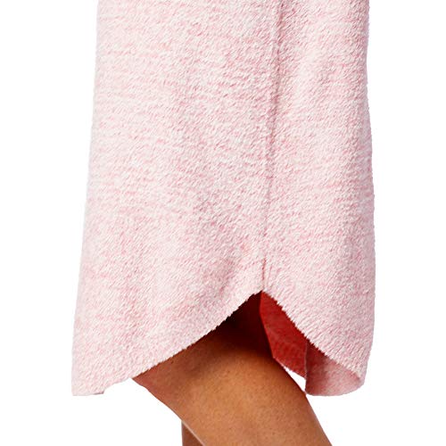 Softies Ultra Soft Marshmallow Hooded Lounger (Pink, S/M) - Thumbnail 4