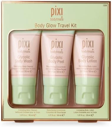 Pixi Body Treats Glow Travel Kit Skin Care Set Beauty
