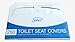Toilet Seat Covers - Paper Disposable - Half Fold - 1000 Count (4 Packs of 250) - White - Fits Normal Dispensers, Creates Safer Bathroom Environment