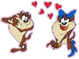 Tasmanian Devil and Miss Tasmanian Decal 5