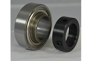 GVII 1 Pcs Bearing CSA208-24 1-1/2" Bore Insert Bearing with Locking Collar 1-1/2"x80mm Compatible with QBBC | #AA58DL