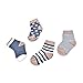 4 Pairs/Pack Baby Toddler Lovely Stripe Polka Dot Socks Boys Girls Kids Cotton Socks Foot Warm Seamless Socks