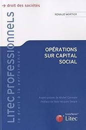 Opérations sur capital social