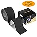 Laneco Kinesiology Tape (19.7ft Uncut Per Roll), Latex Free Physio Tape, Breathable, Water Resistant Sports Tape for Muscles & Joints, Pain Relief and Injury Recovery, Free Taping Guide