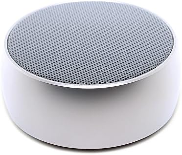 SODYSNAY Q8 Mini Bluetooth Speaker,Bluetooth Speaker with 9 Hour Playtime, 39-Foot Bluetooth Range Dual-Driver Portable Wireless Speaker with Low Harmonic Distortion and Superior Sound-Silver