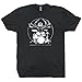 XL - Davinci Drums T Shirt Cool Drum Shirts for Men Women Vintage Drummer Graphic Tee Playing Drumming Set Ludwig Pearl Black