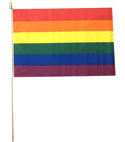 Bandera De Las Islas Vírgenes De Los Estados Unidos - 12x18 Pulgadas (30x45cm) Con Bastón De Madera - 100% Poliéster - Para Coleccionistas Y Eventos