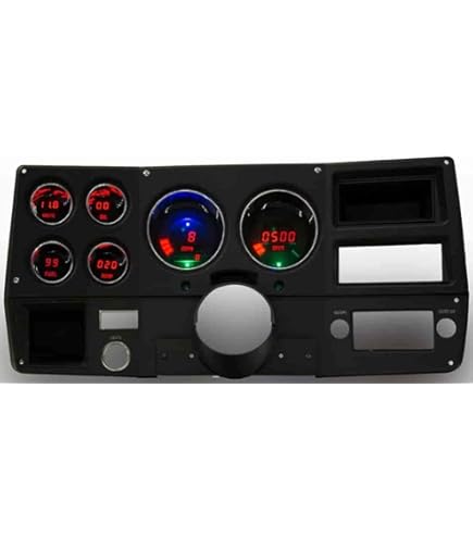 1967-1972 Chevy Truck Digital Dash Panel Gauge Cluster RED LEDs Made In The US | UK - Foto 13