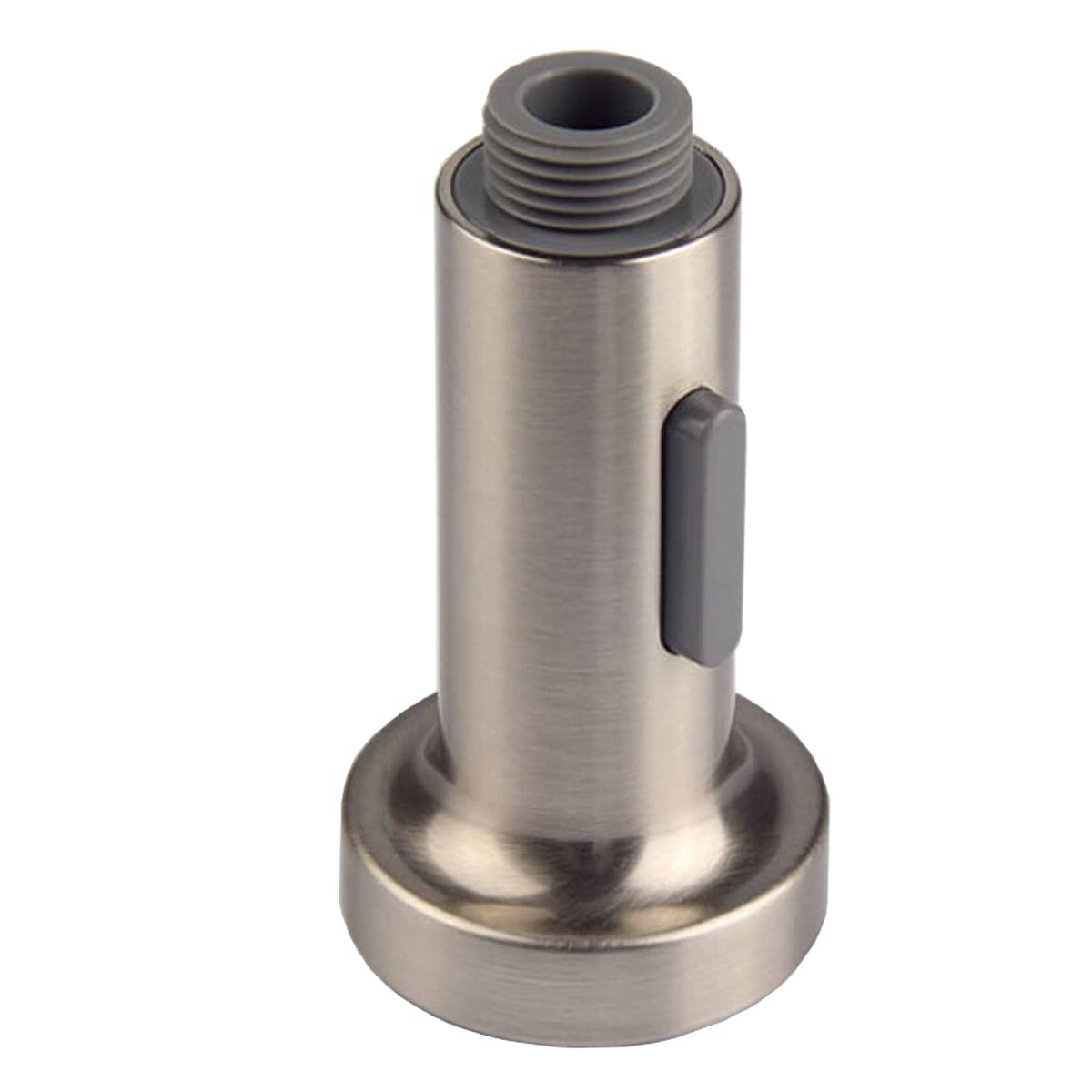 2-Function Kitchen Sink Tap Head Replacement - Pull Out Sprayer Head for Kitchen Faucet, Kitchen Tap Nozzle Replacement Part, Male G 1/2(Brushed Nickel)