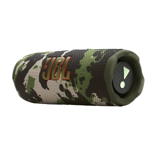 JBL Flip 7 Speaker Bluetooth Portatile Wireless, 16 Ore di Autonomia, Impermeabile IP68, Resistente alla Polvere e Antiurto, Suono JBL Pro con AI Boost, Connessione Multi-Speaker Auracast, Squad