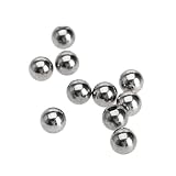 Dophee 10Pcs 10mm M4 Threaded Magnetic Ball Joint Rod Ends For Kossel Delta 3D Printer