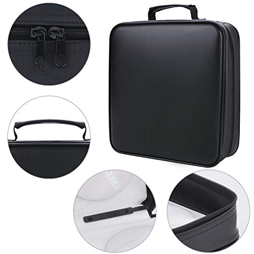 COOFIT CD Case, 320 Capacity DVD Case CD Wallets Storage Organizer Flexible Plastic Protective DVD Storage (320 Capacity)